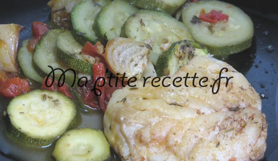 cabillaud aux courgettes