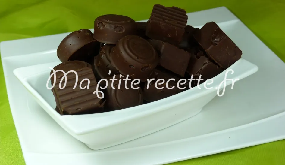 chocolats pralinés croustillants