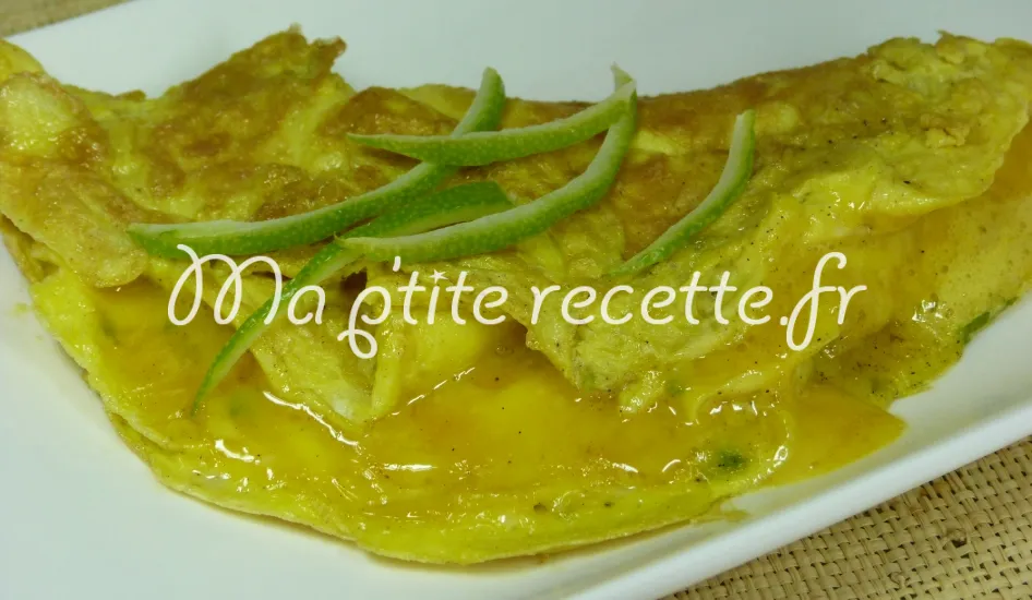 omelette au citron vert