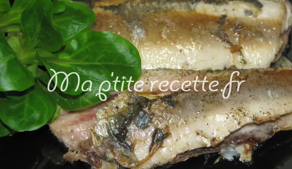 sardines grillées au beurre d'anchois