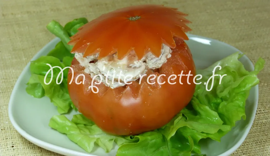 tomates farcies aux champignons et au fenouil