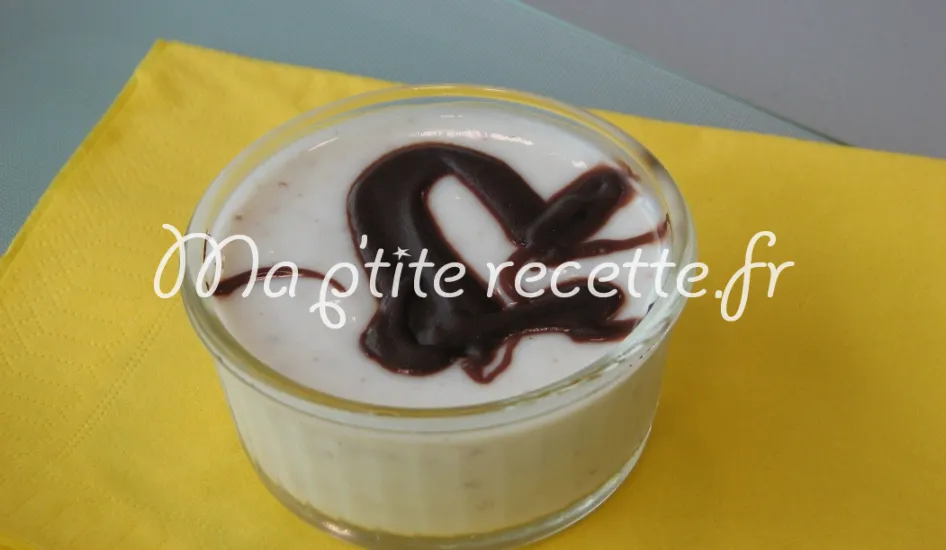 yaourt vanillé aux noix