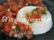 Photo recette blanc-manger aux tomates
