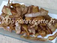 Photo recette chips d'épluchures de pommes de terre