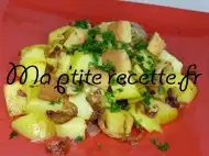 Photo recette pommes de terre aux oignons