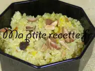 Photo recette riz safrané