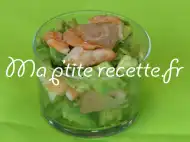 Photo recette salade d'avocat au pamplemousse et crevettes