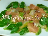 Photo recette salade de poissons fumés