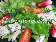 Photo recette salade de raie