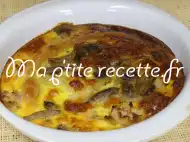 Photo recette tarte chou-fleur champignons