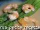 asperges aux crevettes
