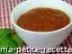 Photo recette coulis de tomates au basilic