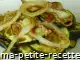 Photo recette courgettes aux oignons frits