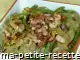 Photo recette haricots verts et champignons aux lardons
