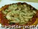 Photo recette pizza aux champignons