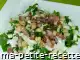 Photo recette salade d'épinards sauce roquefort