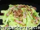 Photo recette salade de chou vert aux lardons