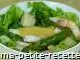 Photo recette salade de crustacés aux asperges