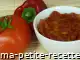 Photo recette sauce pour fondue à la tomate et au poivron