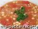 Photo recette soupe aux pois chiches et tomates