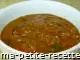 Photo recette soupe aux poivrons grillés et aux lentilles