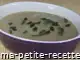 Photo recette soupe d'aubergine aux champignons