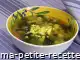 Photo recette soupe de pois chiches aux épinards