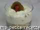 yaourt aux macarons et fruits confits
