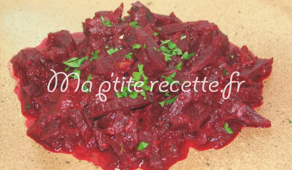 betterave cuite aux épices