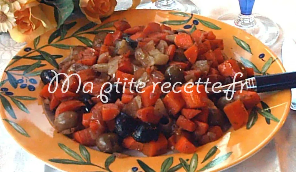 carottes aux olives