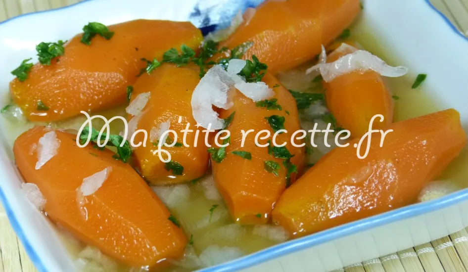 carottes en hors d'oeuvre
