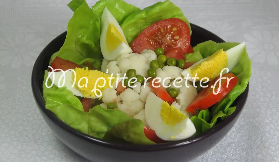 chou-fleur en salade