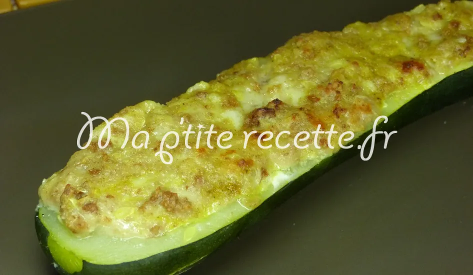 courgettes farcies au fromage