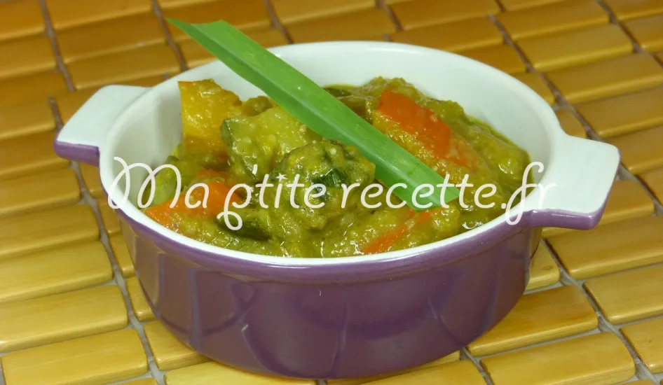 curry de potimarron et de courgettes