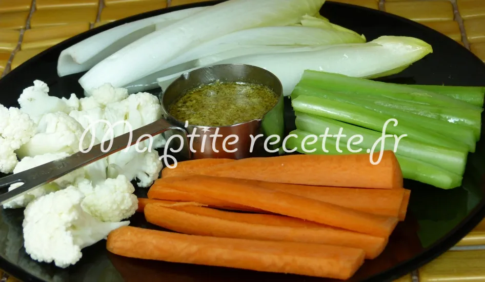 fondue de légumes