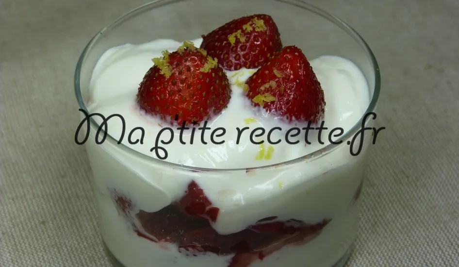 fromage blanc aux fruits