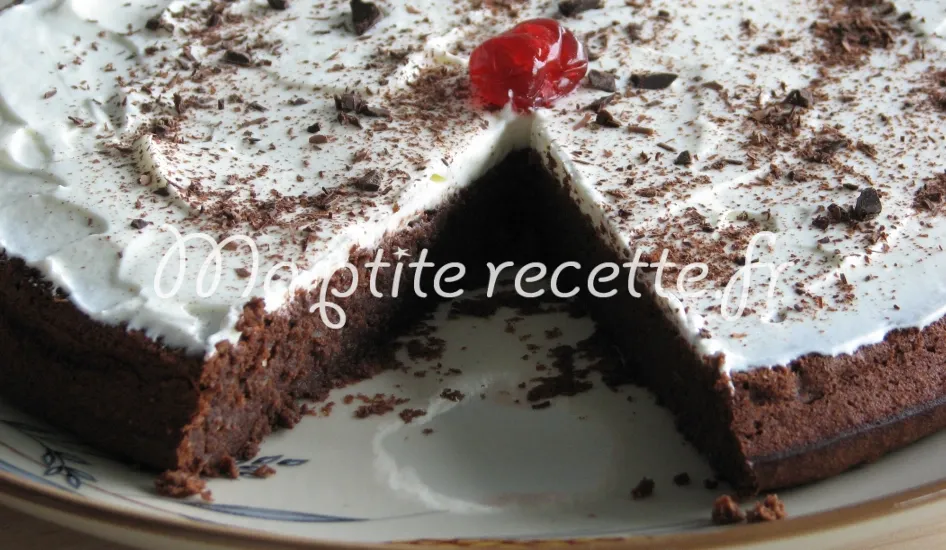 gâteau au chocolat-amandes