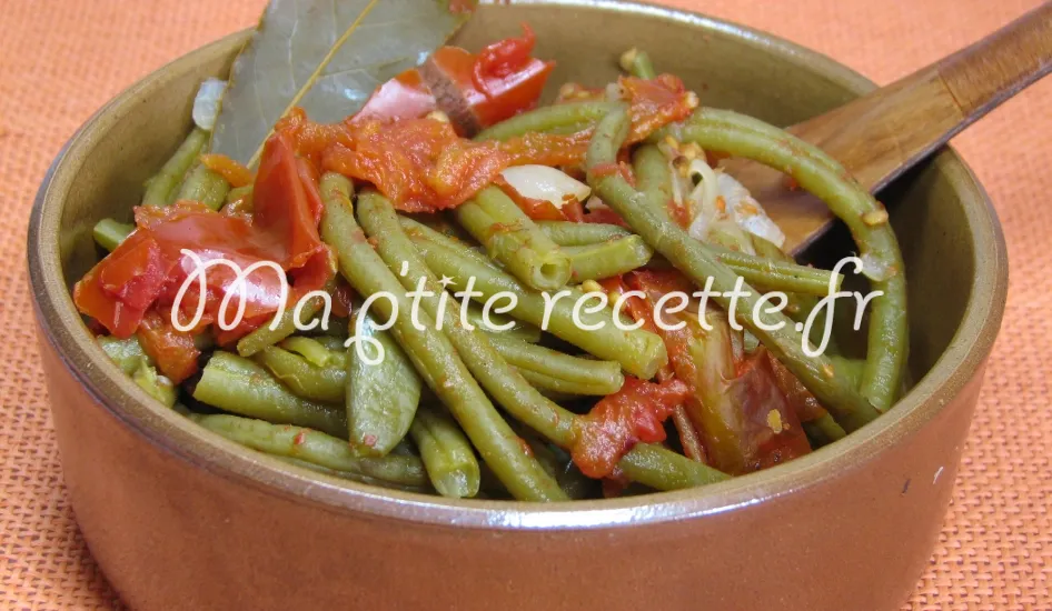 haricots verts sauce tomate