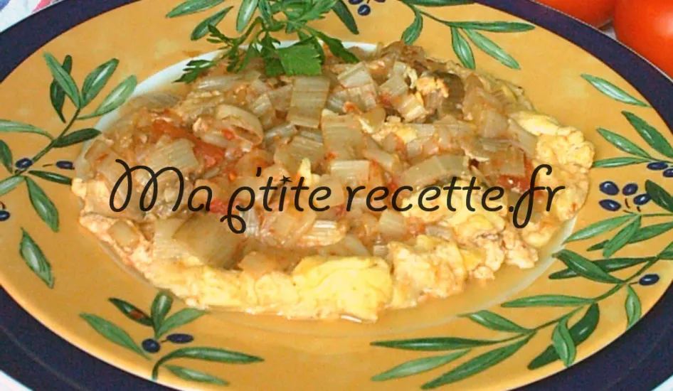 omelette aux blettes