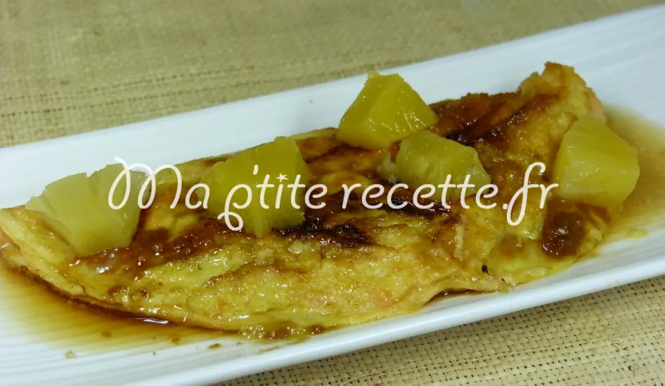 omelette flambée