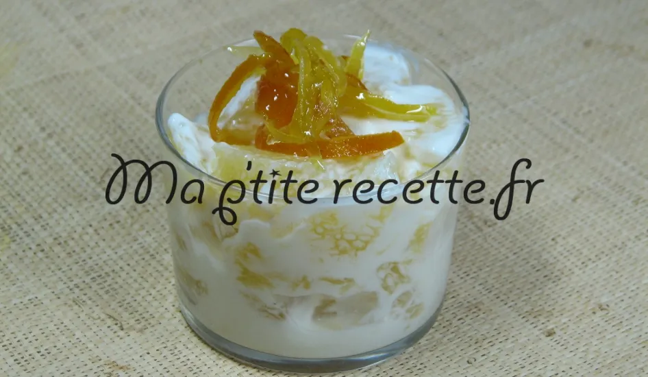 pamplemousse au fromage blanc