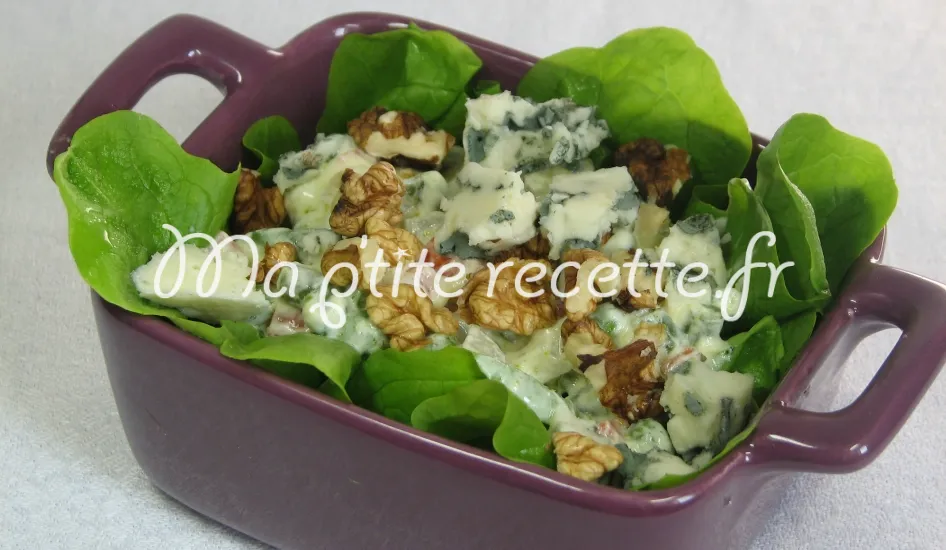salade de légumes au roquefort