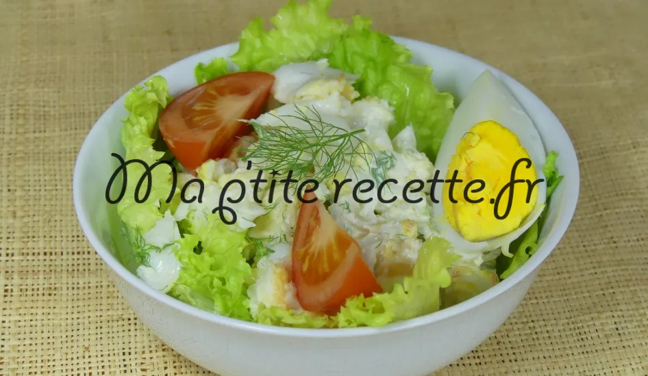 salade de poisson au raifort