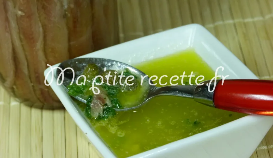 sauce pour brochettes (aux anchois)