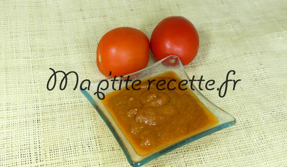 sauce tomate aux tiges d'oignons blancs