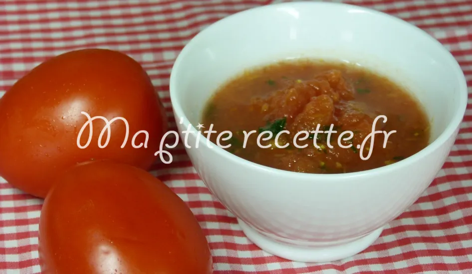 sauce tomate crue