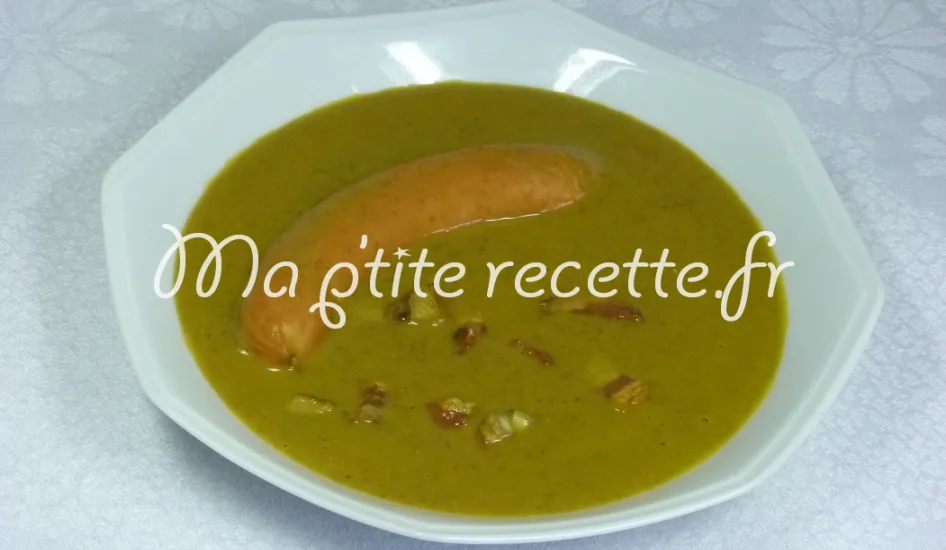 soupe de lentilles à l'alsacienne