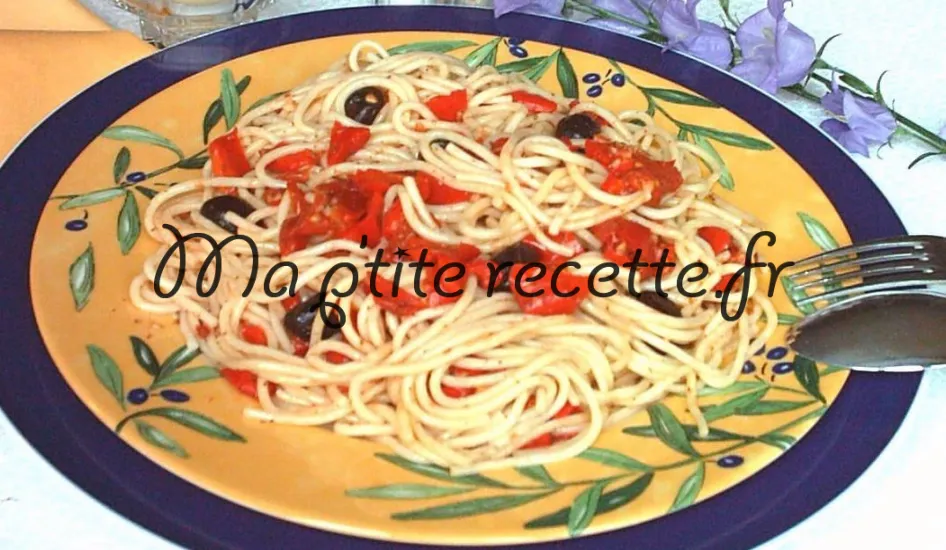 spaghettis à la niçoise