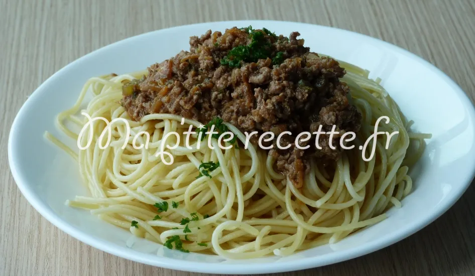 spaghettis bolognaise