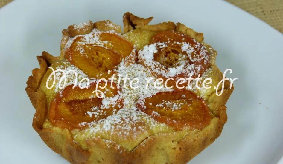 Photo recette tarte mousseuse aux abricots